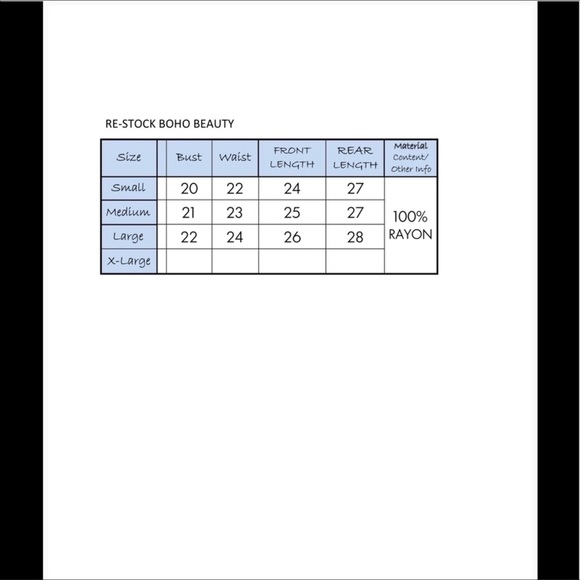 Sale. OPEN SHOULDER BOHO BEAUTY - Picture 8 of 8